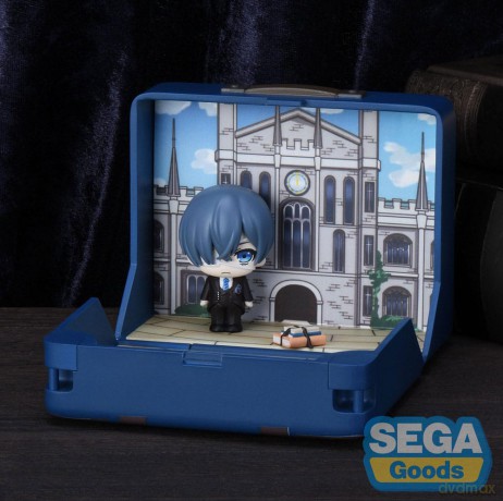 Black Butler: Boarding School Arc Petite World Memories Mini Figure Ciel Phantomhive (EX) 8 cm [FIGURKA]