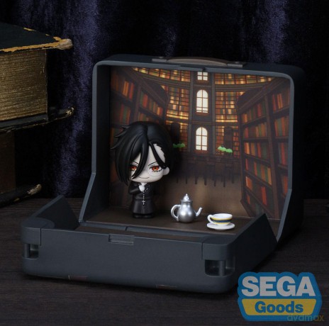 Black Butler: Boarding School Arc Petite World Memories Mini Figure Sebastian Michaelis (EX) 8 cm [FIGURKA]