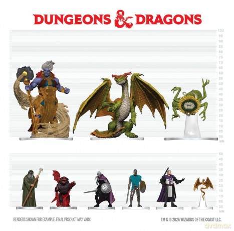 D&D Icons of the Realms Booster Brick Adventures in Faern 10 ct. (Set 41) 13 cm [FIGURKA]