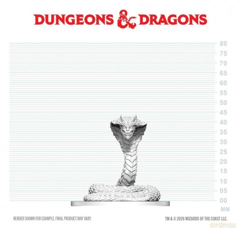 D&D Nolzur's Marvelous Miniatures Mini Figure Guardian Naga 6 cm [FIGURKA]