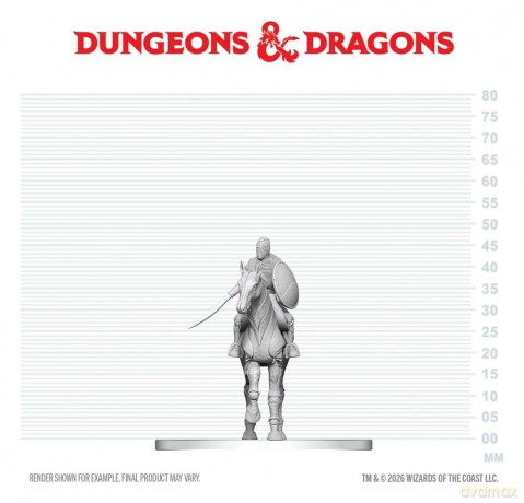 D&D Nolzur's Marvelous Miniatures Mini Figures Nimblewright Steed with Rider 6 cm [FIGURKA]