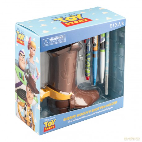 Disney Pixar Toy Story Pen Holder with Stationery Set Woody's Boot 16 cm