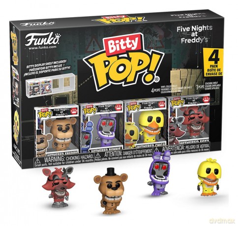 Five Nights at Freddy's Bitty POP! Vinyl Figure 4-Pack Series 6 2,5 cm [FIGURKA]