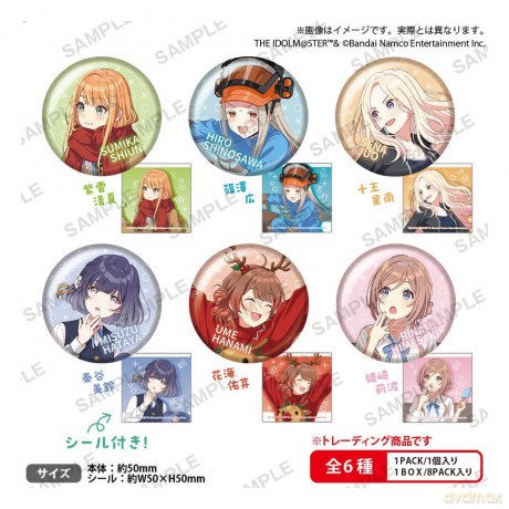 Gakuen Idolmaster Pin Badges vol.4 The Box Blind Box