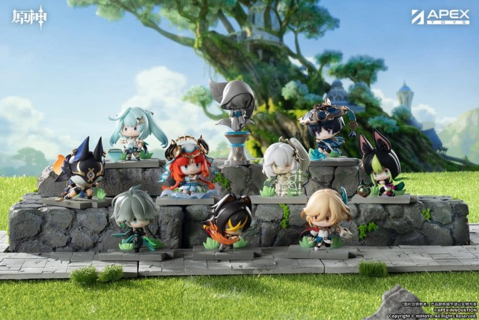 Genshin Impact Senjou no Eishi Mini Figures sumeru Version Blind Box [FIGURKA]