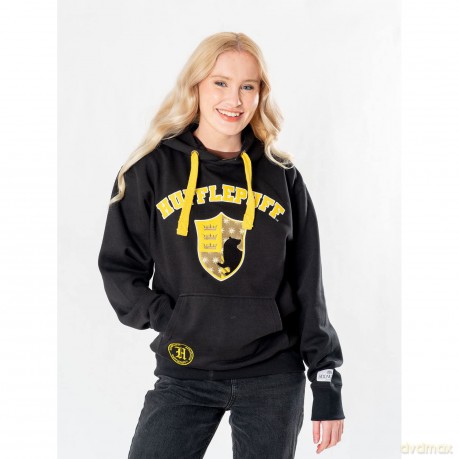 Harry Potter Hooded Sweater Hufflepuff Deluxe Size M