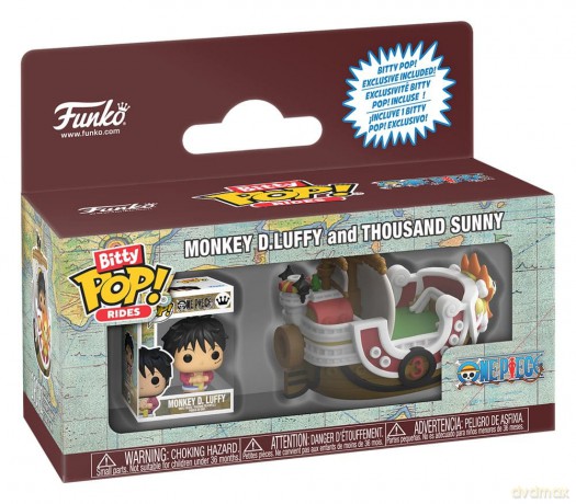 One Piece Bitty POP! Ride Vinyl Figure Thousand Sunny w/Luffy 2,5 cm [FIGURKA]