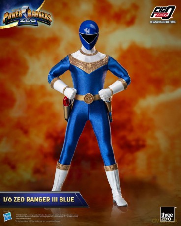 Power Rangers Zeo FigZero Action Figure 1/6 Ranger III Blue 30 cm [FIGURKA]