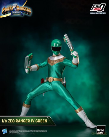 Power Rangers Zeo FigZero Action Figure 1/6 Ranger IV Green 30 cm [FIGURKA]