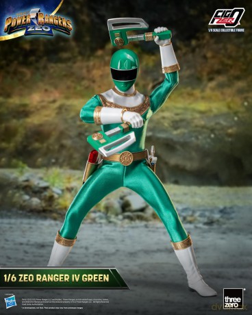 Power Rangers Zeo FigZero Action Figure 1/6 Ranger IV Green 30 cm [FIGURKA]