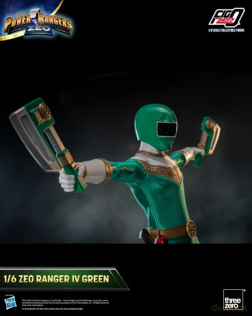 Power Rangers Zeo FigZero Action Figure 1/6 Ranger IV Green 30 cm [FIGURKA]