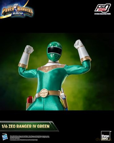 Power Rangers Zeo FigZero Action Figure 1/6 Ranger IV Green 30 cm [FIGURKA]