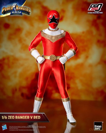 Power Rangers Zeo FigZero Action Figure 1/6 Ranger V Red 30 cm [FIGURKA]