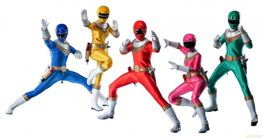 Power Rangers Zeo FigZero Action Figures 1/6 5-Pack Zeo Rangers 30 cm [FIGURKA]