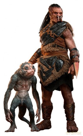 Predator: Badlands Movie Masterpiece Action Figures 2-Pack 1/6 Dek (Bone Bison Armor) and Bud 31 cm [FIGURKA]