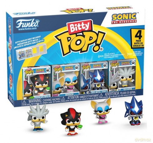 Sonic Bitty POP! Vinyl Figure 4-Pack Shadow 2,5 cm [FIGURKA]