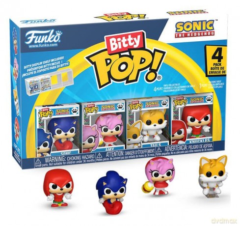 Sonic Bitty POP! Vinyl Figure 4-Pack Sonic 2,5 cm [FIGURKA]