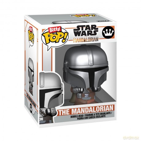 Star Wars Bitty POP! Ride Vinyl Figure N1 w/Mando 2,5 cm [FIGURKA]
