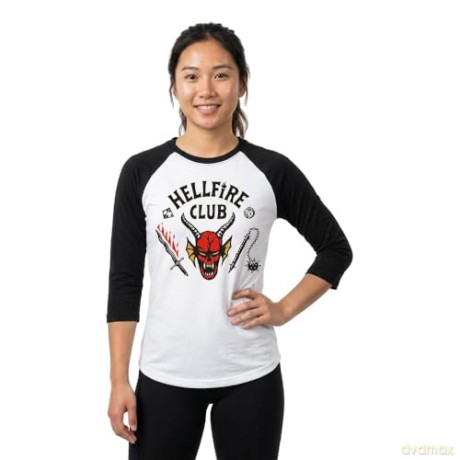 Stranger Things Sweatshirt Hellfire Club Crest Size XXL