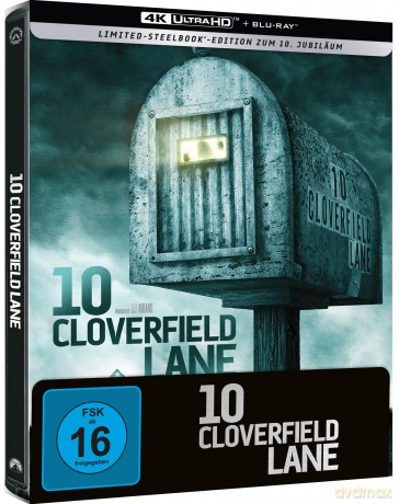 10 Cloverfield Lane (Lim. Steelbook) [Blu-Ray 4K]+[Blu-Ray]