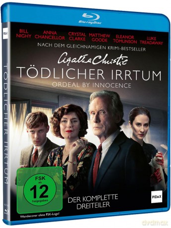 Agatha Christie: Tödlicher Irrtum (Ordeal by Innocence) Starbesetzte BBC Neuverfilmung des Krimi-Klassikers als kompletter Dreiteiler [Blu-Ray]