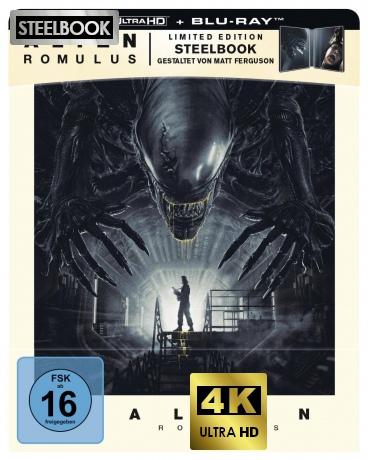 Alien: Romulus - Lim. Steelbook [Blu-Ray 4K]+[Blu-Ray]