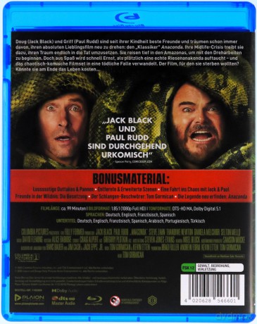 Anaconda (Anakonda) [Blu-Ray]