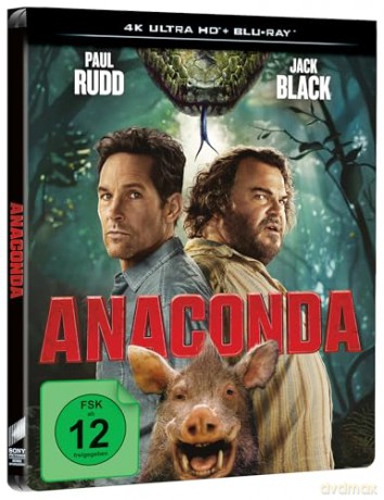 Anaconda (Anakonda) (steelbook) [Blu-Ray 4K]+[Blu-Ray]