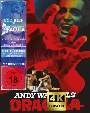 Andy Warhols Dracula - Mediabook - Cover C (4K Ultra HD + 2 Blu-rays) [Blu-Ray 4K]+[Blu-Ray]