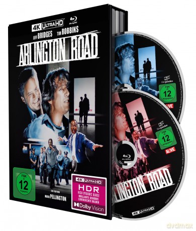 Arlington Road - 2-Disc Limited Collector's Edition - Mediabook [Blu-Ray 4K]+[Blu-Ray]
