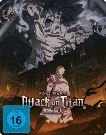 Attack on Titan: Final Season - Staffel 4 - Gesamtausgabe - Steelbook - Limited Edition [Blu-Ray]