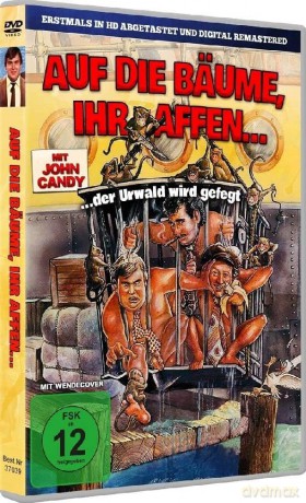 Auf die Bäume ihr Affen! - Nostalgischer Kultfilm Komödie aus dem 1983 Jahren mit John Candy in einer chaotischen Slapstick Rolle [DVD]