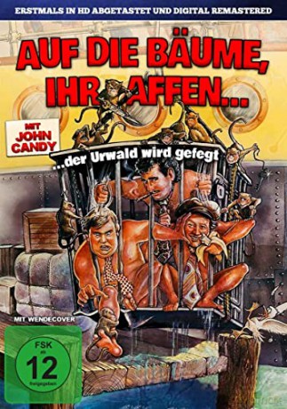 Auf die Bäume ihr Affen! - Nostalgischer Kultfilm Komödie aus dem 1983 Jahren mit John Candy in einer chaotischen Slapstick Rolle [DVD]
