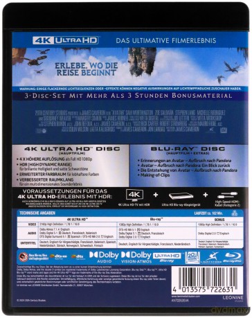 Avatar [Blu-Ray 4K]+[Blu-Ray]