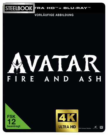 Avatar: Fire and Ash - Limitiertes Steelbook [Blu-Ray 4K]+[Blu-Ray]