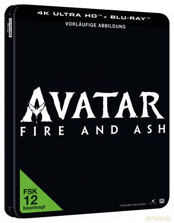 Avatar: Fire and Ash - Limitiertes Steelbook [Blu-Ray 4K]+[Blu-Ray]