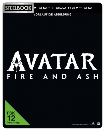 Avatar: Fire and Ash - Limitiertes Steelbook [Blu-Ray]