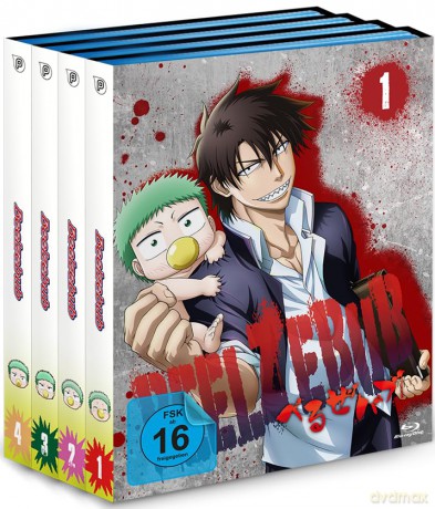 Beelzebub - Gesamtausgabe - Bundle - Vol.1-4 - [Blu-Ray]