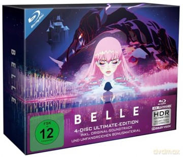 Belle Ultimate U-Edition (4K-UHD + Blu-ray + Bonus-Disc + Soundtrack) [Blu-Ray 4K]+[Blu-Ray]
