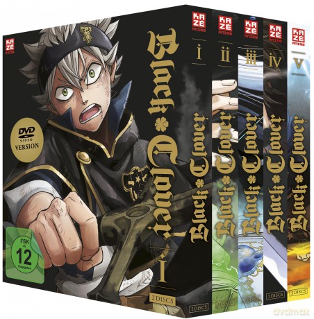 Black Clover - Staffel 1 - Gesamtausgabe - Bundle - [DVD]