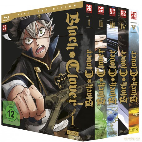 Black Clover - Staffel 1 - Gesamtausgabe - Bundle - [Blu-Ray]