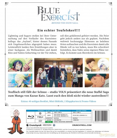 Blue Exorcist: Beyond the Snow Saga - Staffel 3 - Part 2 - Vol.2 - [Blu-Ray]