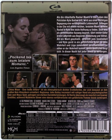 China Moon (Porcelanowy księżyc) [Blu-Ray]