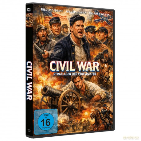 Civil War - Straflager der Verfluchten - Limitiert auf nur 1000 Stück [DVD]