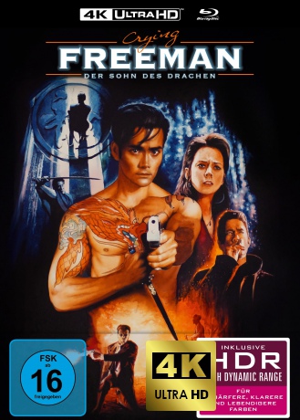 Crying Freeman - Der Sohn des Drachen - Mediabook - 2-Disc Limited Collector's Edition [Blu-Ray 4K]+[Blu-Ray]