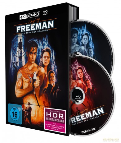 Crying Freeman - Der Sohn des Drachen - Mediabook - 2-Disc Limited Collector's Edition [Blu-Ray 4K]+[Blu-Ray]