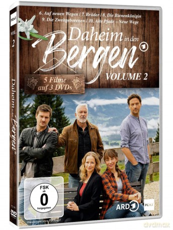 Daheim in den Bergen - Alle 12 Spielfilme der beliebten TV-Reihe erstmals vollständig in der 7-DVD Gesamt-Edition (2018-2024) - Die Familiensaga aus dem Allgäu (WME Home Entertainment) [DVD]