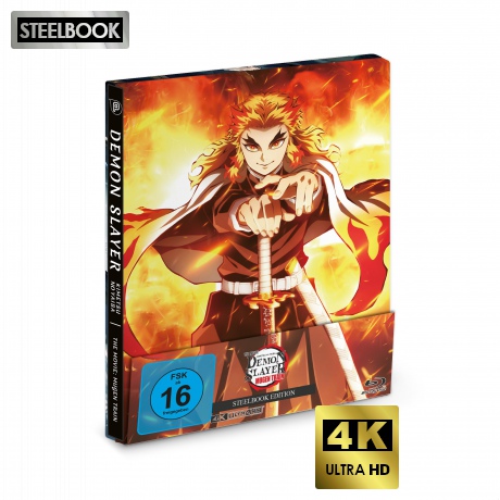 Demon Slayer: Kimetsu no Yaiba - The Movie: Mugen Train - Steelbook Edition - (4K Blu-ray) [Blu-Ray 4K]
