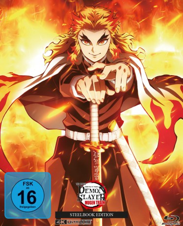 Demon Slayer: Kimetsu no Yaiba - The Movie: Mugen Train - Steelbook Edition - (4K Blu-ray) [Blu-Ray 4K]