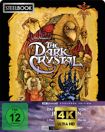 Der dunkle Kristall - Steelbook [Blu-Ray 4K]+[Blu-Ray]